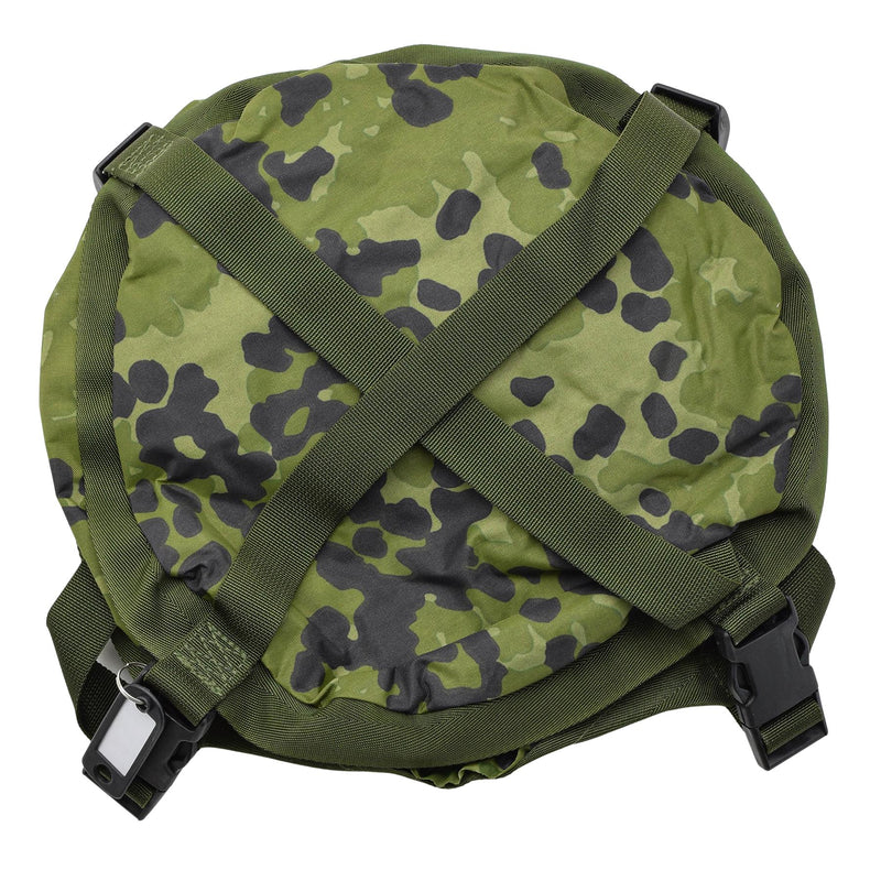 Sac de compression militaire danois d'origine M84 camouflage enduit de PU léger NEUF