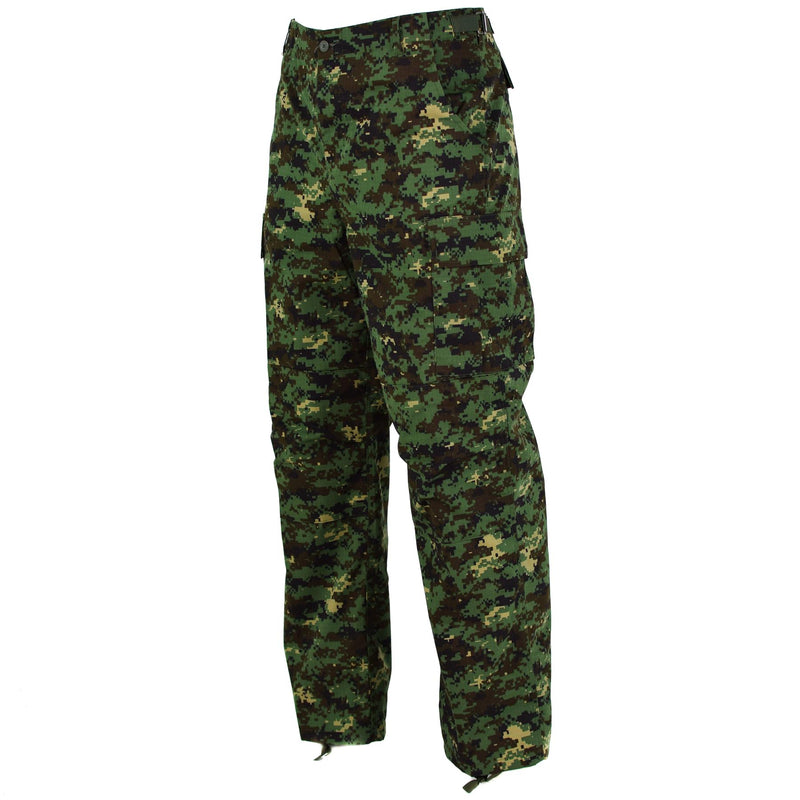 Echte Guinea Bissau Army Pants Ripstop Jungle Camouflage Militaire uitgifte Nieuw