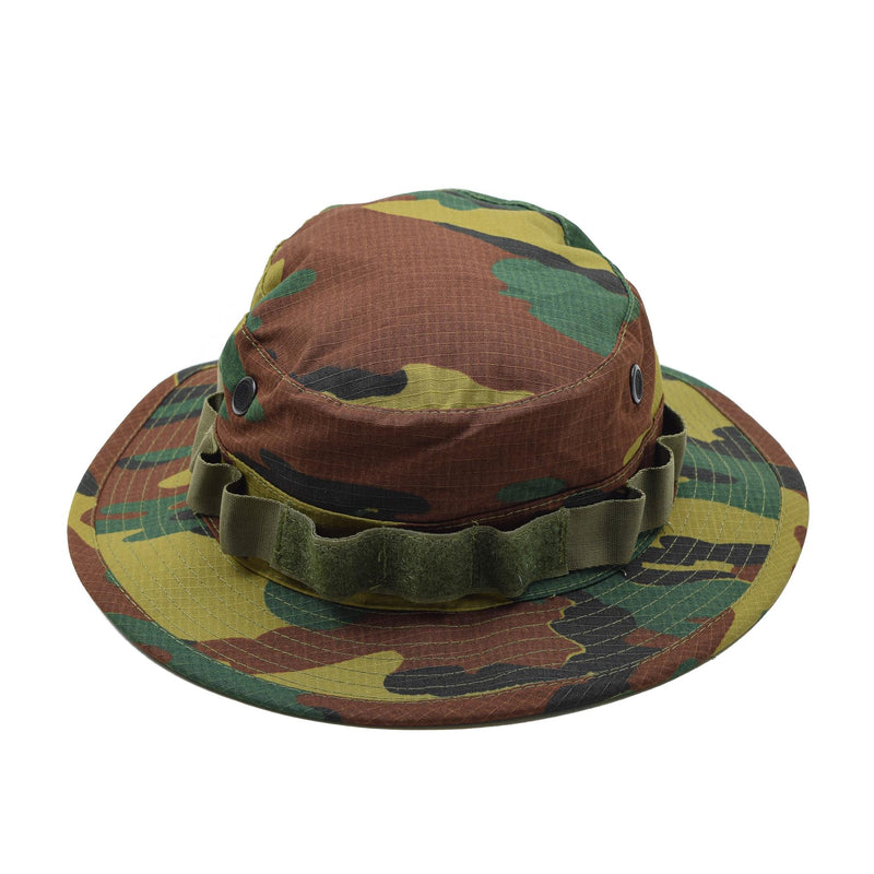 Tacgear -merk Boonie Hat Belgische militaire stijl Jigsaw camo ripstop brim rand