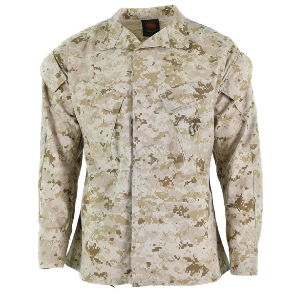 Originele Amerikaanse legertroepen jas BDU digitale woestijn camo shirts militair probleem