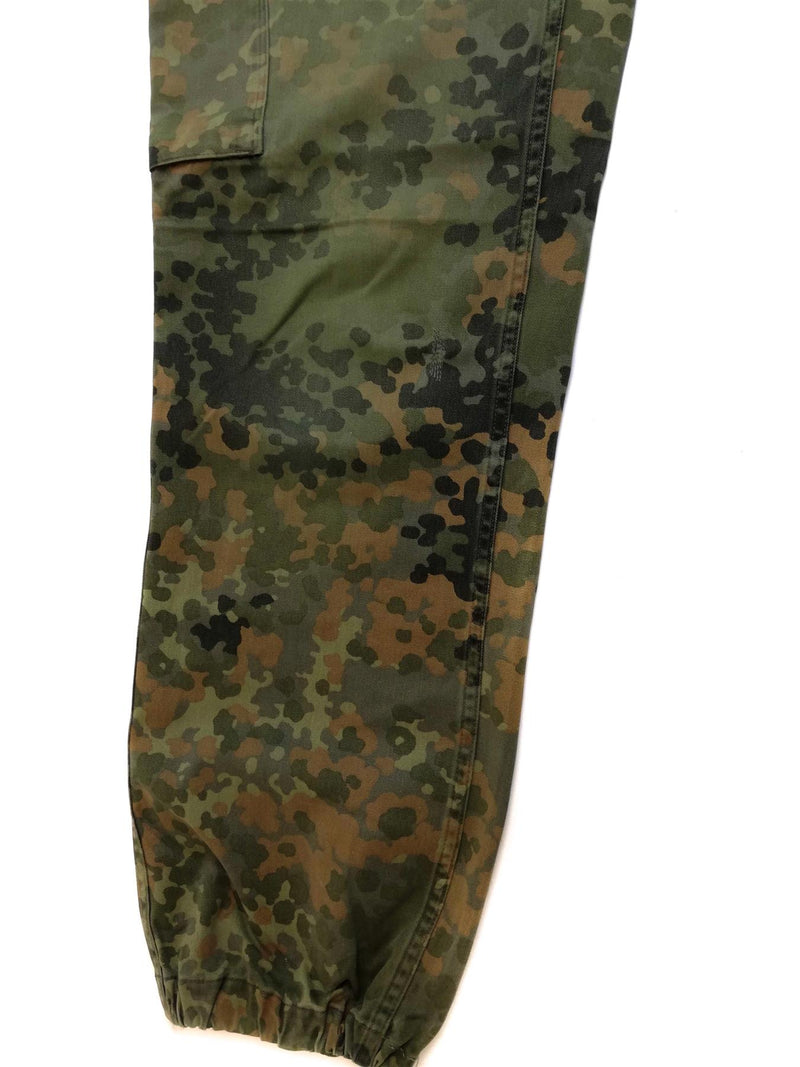 Pantalon de combat militaire de camouflage flecktarn d'origine de l'armée allemande