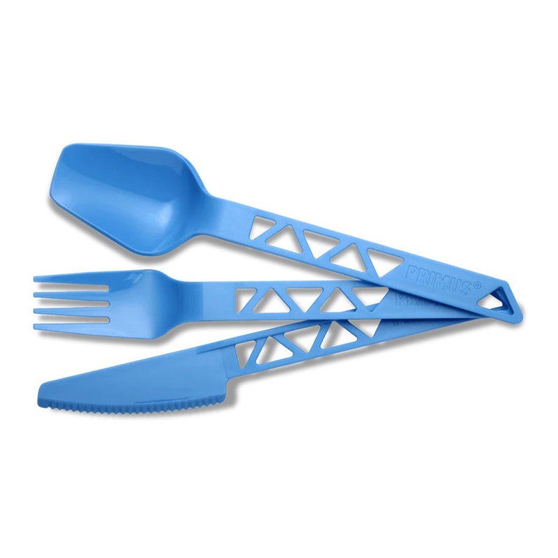 Ensemble de couverts d'extérieur Primus Lightweight Trail pour camping, cuillère, couteau, fourchette en plastique