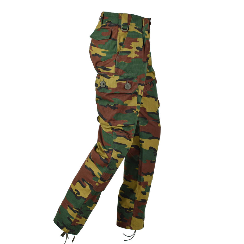 Tacgear -merk België Leger Stijl Field Cargo Combat Pants Jigsaw Camo Ripstop