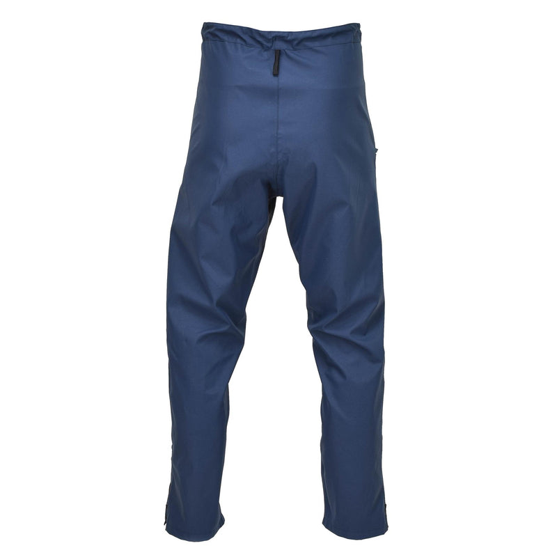 Pantalon de pluie imperméable authentique de la Royal Air Force britannique RAF MVP bleu