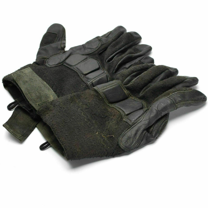 Originele Oostenrijkse leger gevecht tactische handschoenen lederen nomex militaire handschoenen