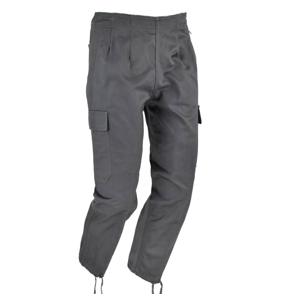 Originele Deense leger broek CF M-71 grijs militair probleem Denemarken gevechten broek