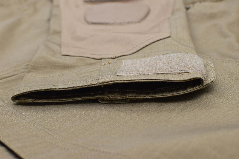 Mil-tec merk militaire stijl ripstop donkere coyote gevechts troepen jas chimera
