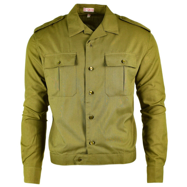 Echt Hongaars legerhirt Khaki Officer Militaire Lange Mouw Nieuw