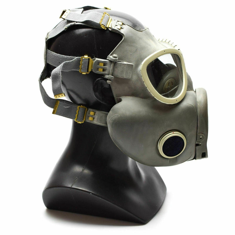 Masque à gaz militaire polonais MP-4 Véritable produit chimique respiratoire Gris Olive OD NEUF