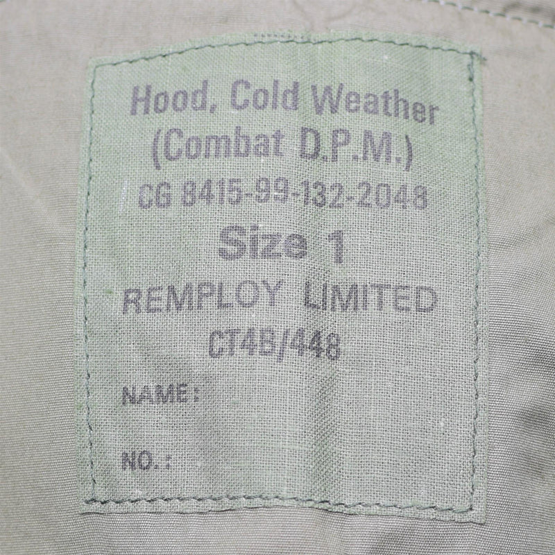 Britse koude weerkap DPM Woodland Tactical Winter Camouflage Cap Nieuw