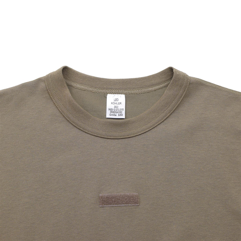 Leo Kohler Militaire T-shirts Army Troops Uniform Base Layer Top ondergoed Khaki