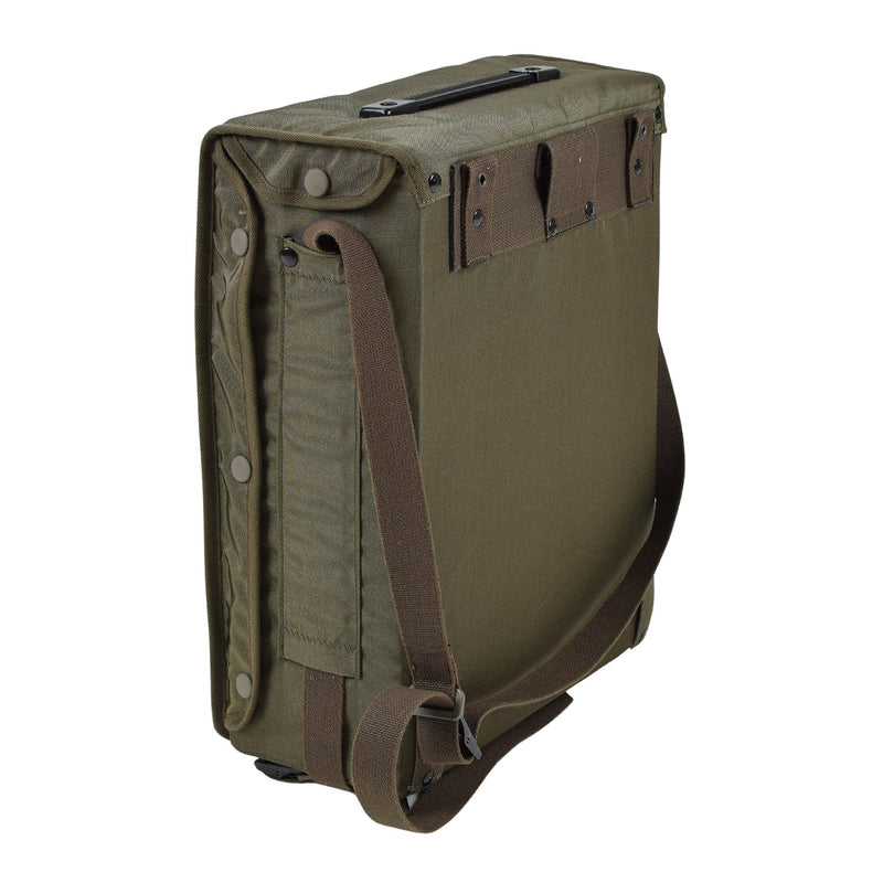 Origineel Oostenrijkse leger EHBOE BAG SCHOUW OLIVE DOCTOR Medical Survival Nieuw