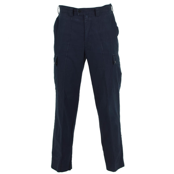 Originele Britse politiebroek blauw ripstop duurzaam uniform broek overschot