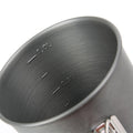 A.Blochl AB-X6 1liter pot camping wandelen Treking snel verwarming aluminium grijs nieuw