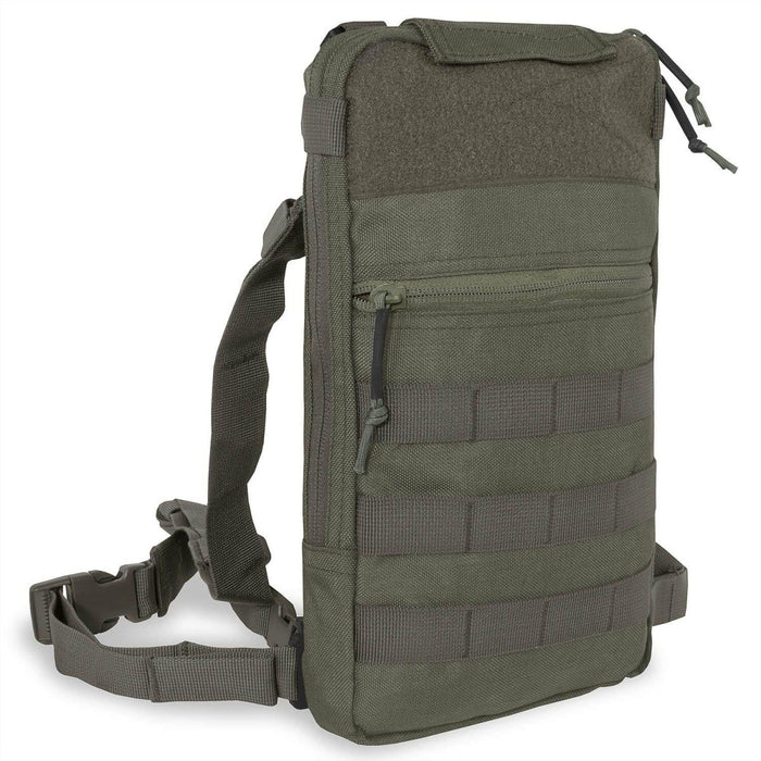 Olijfgroen A.Blochl TF2 1,5L drinkrugzak met MOLLE-riemen voor wandelen en buitenactiviteiten