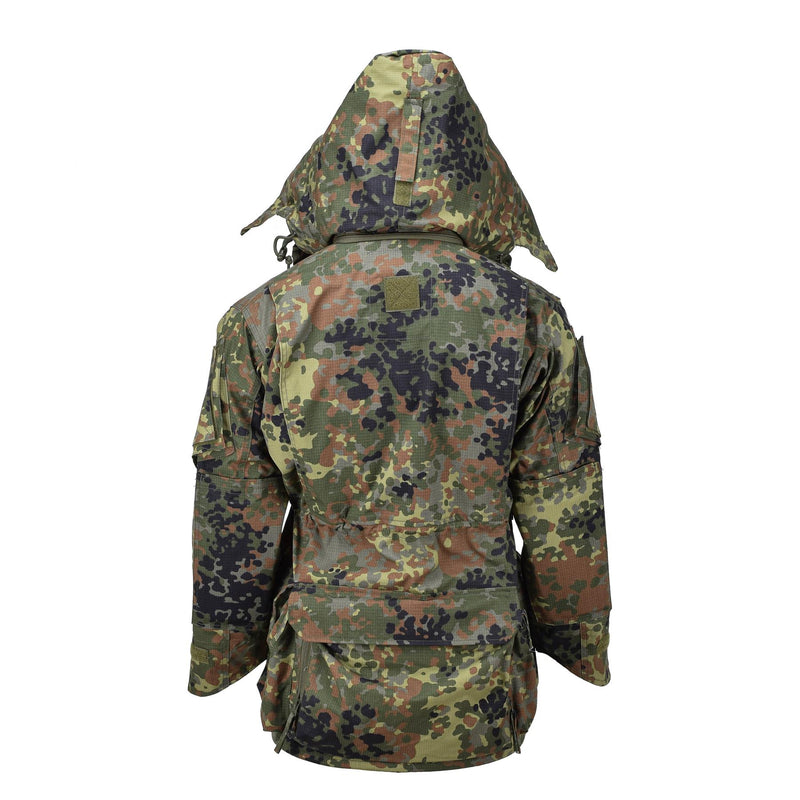 TacGear Brand Militaire stijl Commando Smock Jacket Full-Zip ripstop flecktran