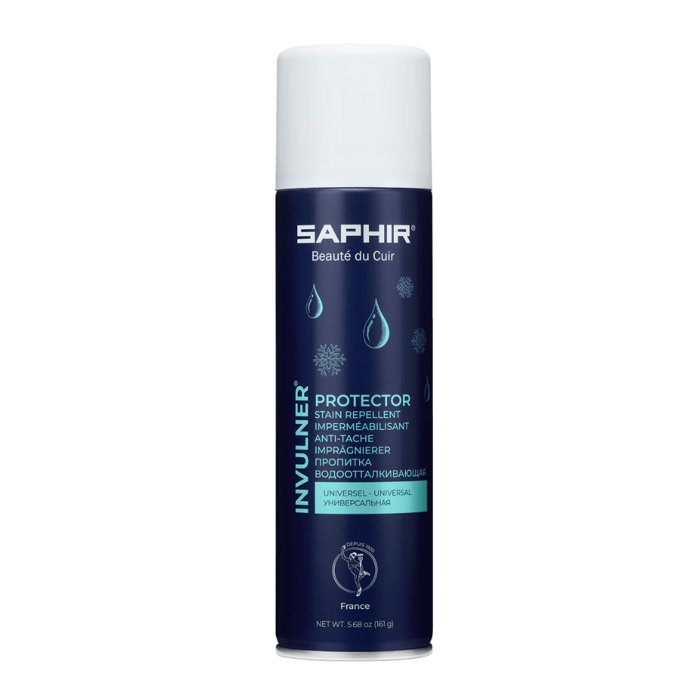 Saphir Invulner Spray Imperméabilisant Cuir Daim Nubuck Textile 250 ml