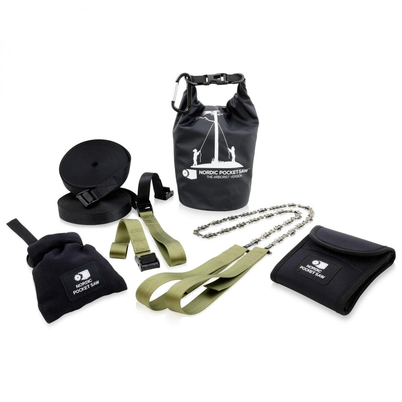SCIE DE POCHE NORDIQUE Camping randonnée coupe-bois survie tronçonneuse édition ARBORIST