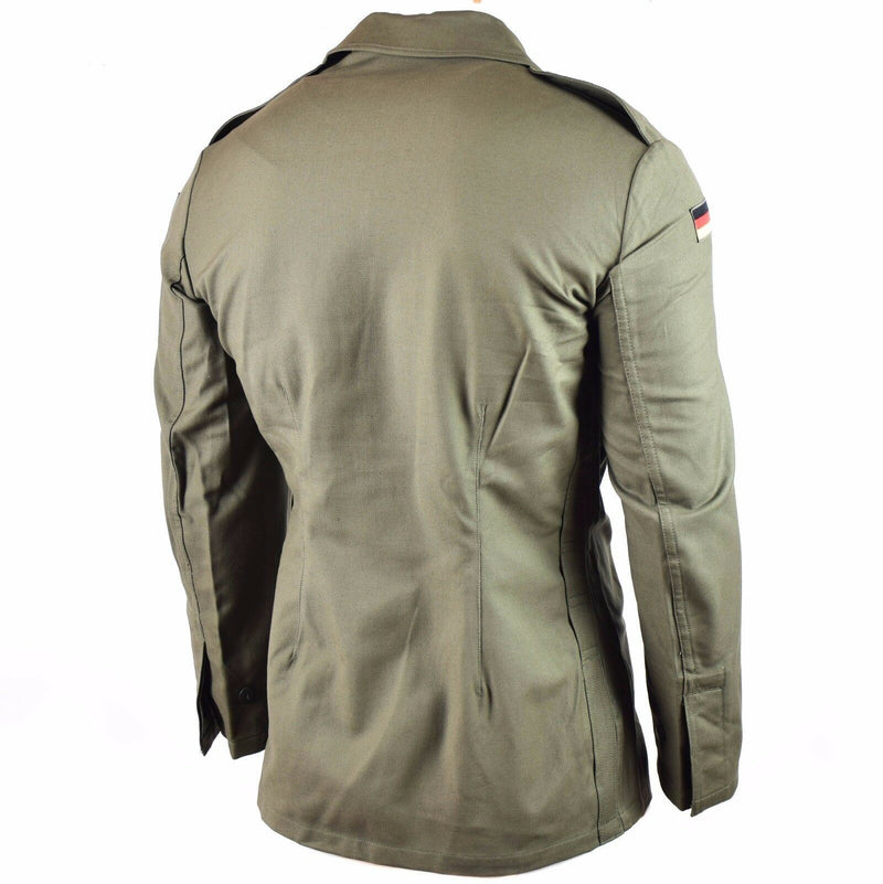Veste Moleskine d'origine de l'armée allemande. Veste de campagne vintage BW olive drab