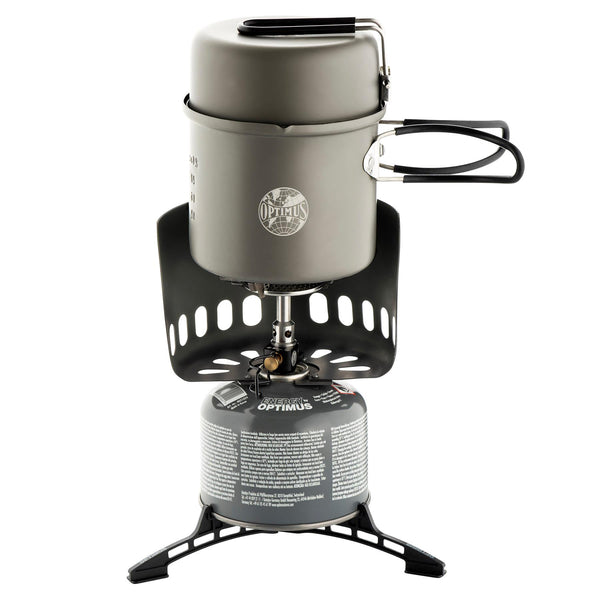 Optimus Elektra Fe Camping Cooking System Outdoor Cook Burner voorruitkachel