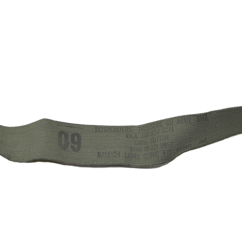 Bretelles et harnais d'épaule originaux de l'armée américaine M1950 olive NEUF