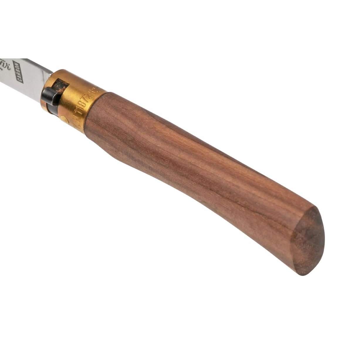 Antonini Old Bear Zakmes 8 cm Carbon C67 Lemmet Walnoothouten handvat