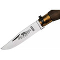 Antonini Old Bear Zakmes 8 cm Carbon C67 Lemmet Walnoothouten handvat