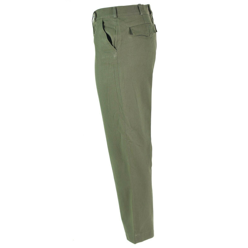 Pantalon de combat de campagne original de l'armée portugaise pantalon militaire vert olive Portugal