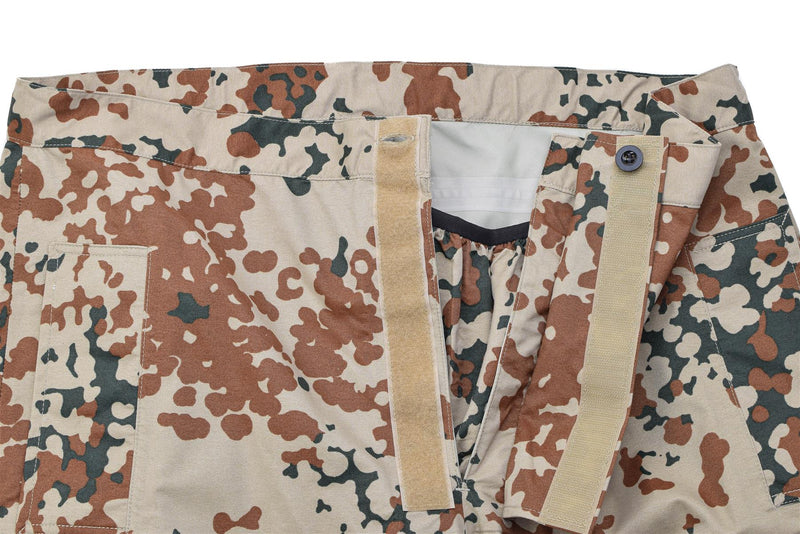 Pantalon de pluie imperméable original de l'armée danoise M84, camouflage désert, pantalon de campagne NEUF