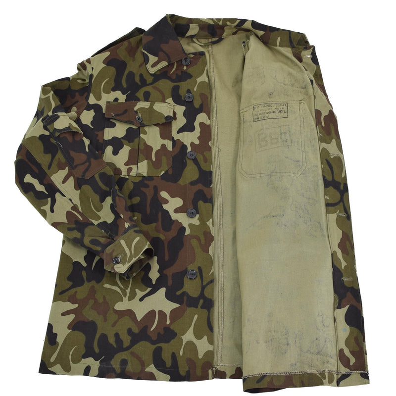 Originele Roemeense troepen Field Jacket M93 Camo Leaf BDU Parka Militair probleem