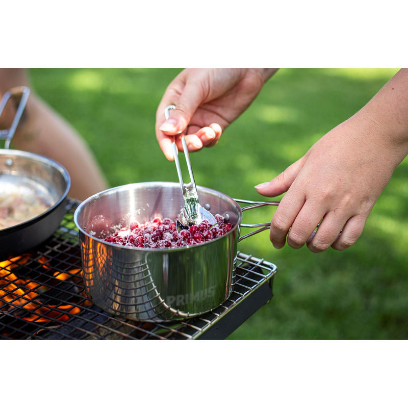 Ensemble de cuisine Primus CampFire en acier inoxydable tout-en-un pour la randonnée et le camping