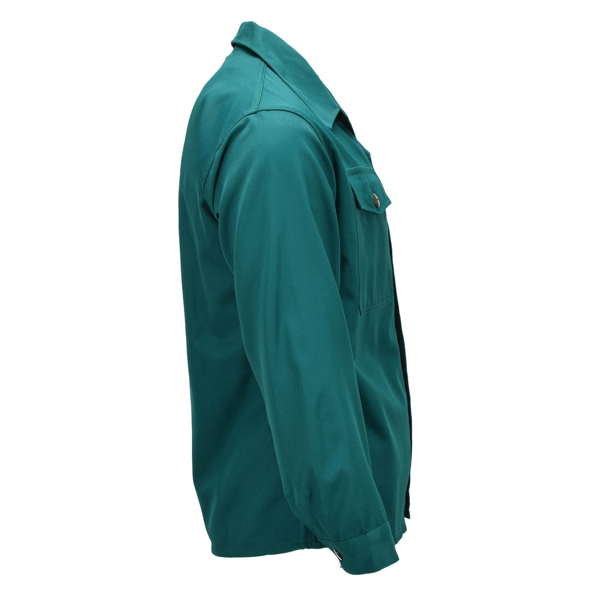 Origineel Oostenrijks Militair Type 75 Veldshirt Lange Mouw Werkkleding Groen