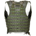 Gilet de combat modulaire militaire néerlandais original, 10 pochettes, camouflage DPM inclus