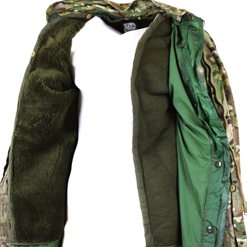 Origineel Nederlands legerveld RIP stopjack multitarn m65 militaire parka voering nieuw