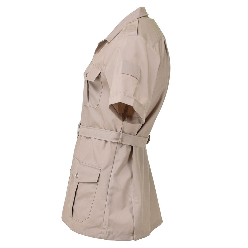 Origineel Frans militair vreemde legioen kaki -jurken shirts korte mouwen nieuw