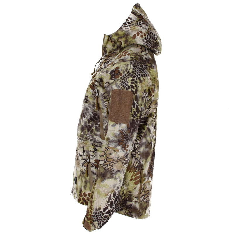 MIL-TEC merk jas hardshell waterdichte mannen regenuitrusting mandra® camo herenkleding