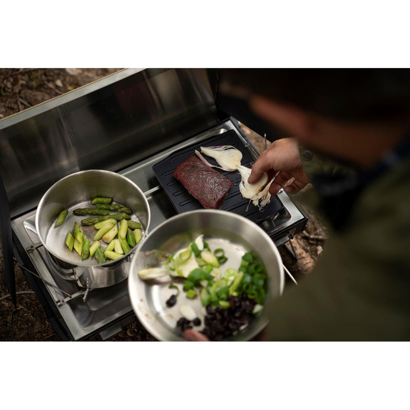 Primus Campfire Griddle Plate Camping wandelkachel Grill Pan Ceramic Coated