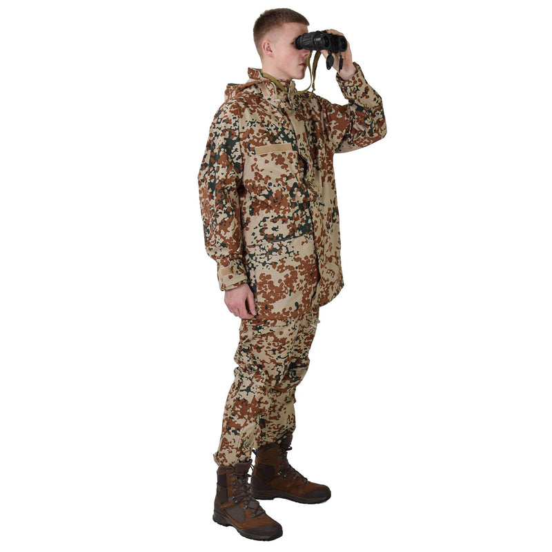 Pantalon de pluie imperméable original de l'armée danoise M84, camouflage désert, pantalon de campagne NEUF