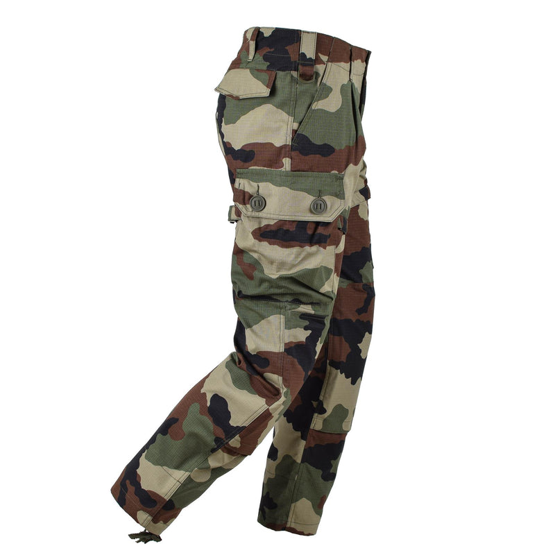Pantalon de combat de style militaire français de marque TACGEAR CCE camo ripstop cargo tactique
