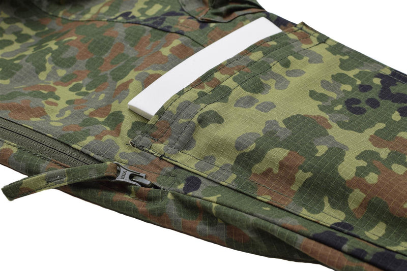 TacGear Brand Militaire stijl Commando Smock Jacket Full-Zip ripstop flecktran
