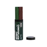 Crème de maquillage en bâton de camouflage de l'armée BCB, peinture pour le visage, camouflage tactique, marron/vert
