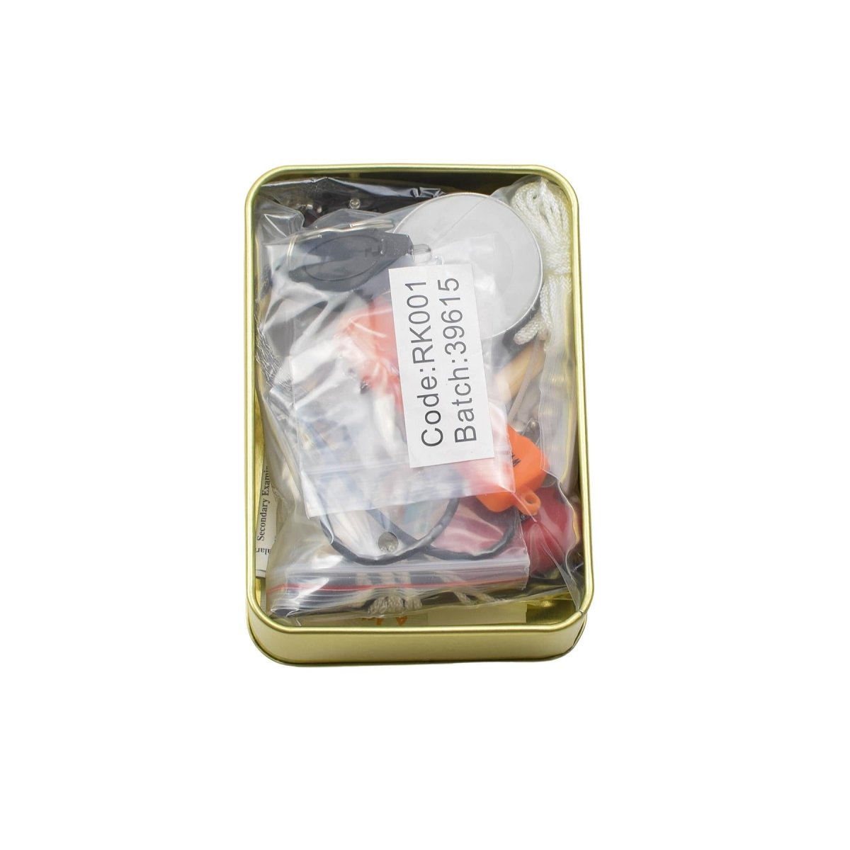 Kit de survie d'urgence de base BCB Combat Survival Tin pour bushcraft en plein air