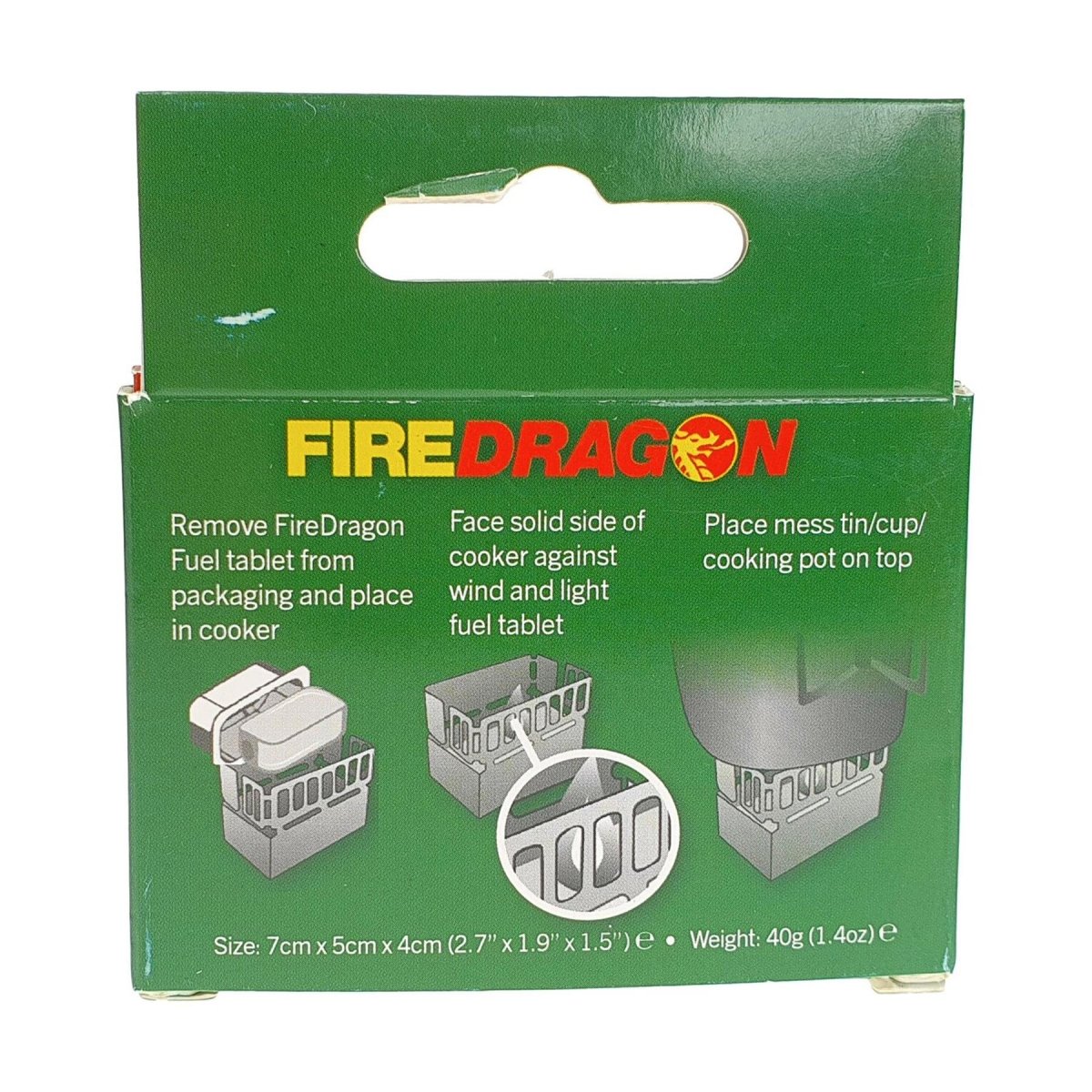 BCB FireDragon Mini Cooker MK2 outdoor robuuste aluminium camping wandelkachel