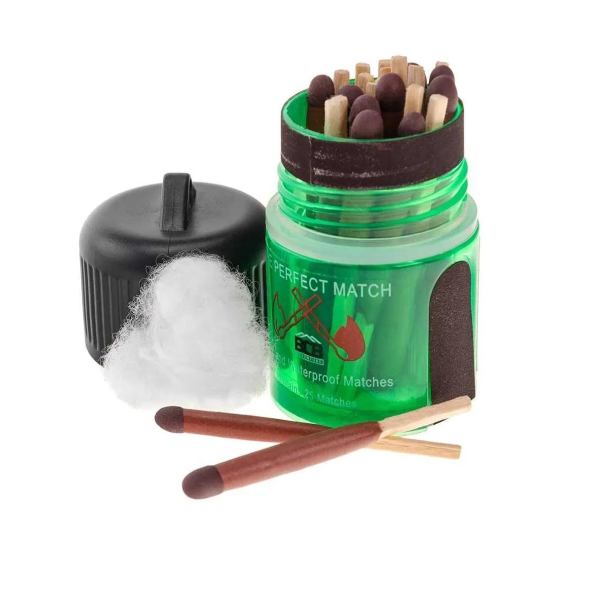 BCB Wind en waterdichte wedstrijden 25 stuks wandelen Survival Emergency Fire Starter