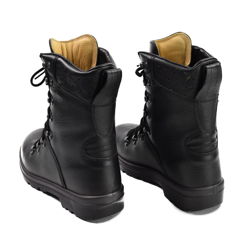 Bottes de combat BDU BW en cuir noir d'origine de l'armée allemande, équipement militaire NEUF