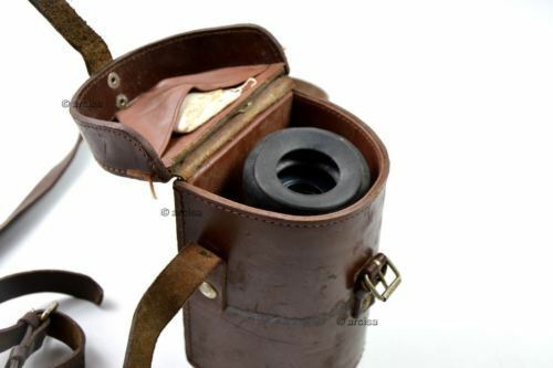 Outil de visée monoculaire ON-M59 et étui en cuir d'origine de l'armée yougoslave.