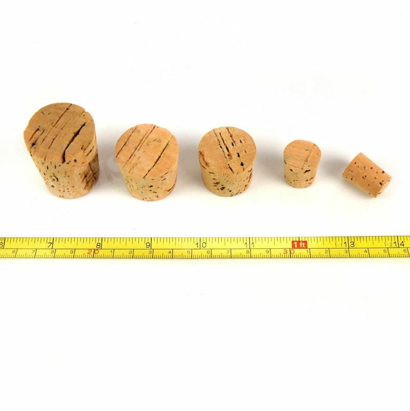 Bouchons de liège allemands vintage Bouchons de cantine pour bouteilles rondes coniques Bushcraft