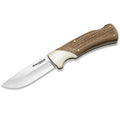 Couteau de poche pliant de marque Boker Woodcraft acier inoxydable 440A manche en bois