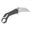 Couteau de poche tactique Boker Magnum Velcon Hawkbill 440C lame en acier manche G10