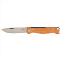 Couteau de poche pliant Boker Plus Atlas 12C27 lame en acier manche en cuivre Bronze
